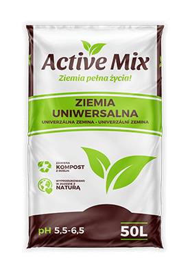 Active Mix universal substrate | KIK Ziemskie - peat substrates, for roofs, bark